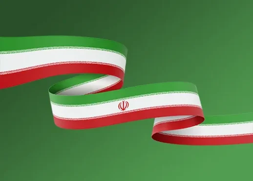 پرچم ایران لایه باز