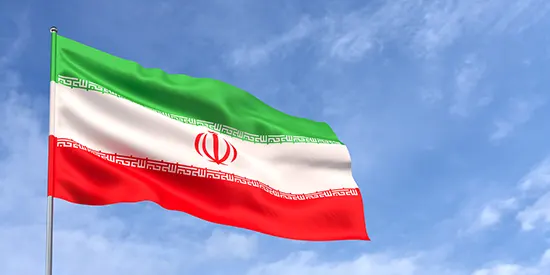 پرچم برافراشته ایران